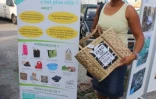 Opération zéro plastique sur le marché de Saint-Paul