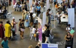salon de l'emploi stade Ivoula 