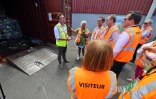 visite de umih au centre de tri TCO 