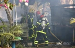 Saint-Paul : incendies en séries à proximité de la quatre voies, la dépendance d'une maison partie en fumée