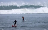 La houle se déchaîne sur le littoral jeudi 19 avril