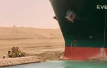 Egypte : un porte-conteneurs bloque le Canal de Suez, des dizaines de navires retardés 