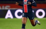 L'attaquante du Paris Saint-Germain Grace Geyoro lors d'un match de D1 contre Lyon le 20 novembre 2020 au Parc des Princes