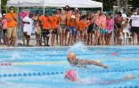 Week-end de compétition de natation à la piscine Jean-Lou Javoy du Port. 