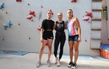 aleksandra miroslaw , championne d'escalade