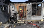 INCENDIE AU PORT OUEST