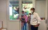 Emmanuel Séraphin visite écoles suite