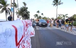 Manifestation au Barachois à Saint-Denis