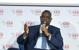Le président sénégalais Macky Sall à Abidjan le 14 juin 2022