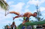 compétition de Street Workout Réunion Cup au Port 