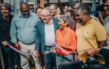 Saint-Denis: plateau sportif de Joinville fait peau neuve après huit mois de travaux