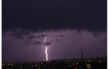 Éclairs et orages sur le nord de l'île : les images de Nicolas Bénard