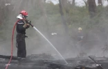 Feu de rémanents au Maïdo