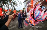 célébration du nouvel an chinois 2024 à la villa du département