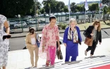 Elisa Ferreira Commissaire Européenne à la Cohésion et aux réformes visite Conseil Régional Huguette Bello 40 ans Région