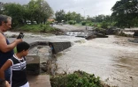 Radier submergée au Gol Saint-Louis
