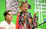 Marie-Hélène Petit, éducatrice en milieu hospitalier et présentatrice d'une émission télé participative tournée au sein de l'hôpital pour enfants de Nancy, le 16 septembre 2025 à Vandoeuvre-lès-Nancy, en  Meurthe-et-Moselle