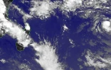 La forte tempête tropicale Grant à 3.440 km à l'est de La Réunion, s'intensifie progressivement