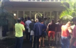 Mobilisation des agriculteurs de l'UPNA devant CTICS