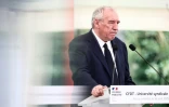 Le Premier ministre François Bayrou le 26 août 2025, à Boissy-la-Rivière, dans l'Essonne