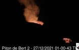 Piton de la Fournaise : le front de coulée se déplace très lentement