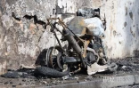 Saint-Denis : une moto prend feu dans la rue de Paris [?]
