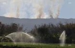 Incendie au Maïdo : la fumée visible de loin 
