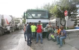 grève des transporteurs holcim, 