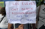 Rectorat : l'intersyndicale manifeste suite au suicide d'une collègue