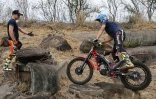 Trial moto avec Kieran TOULY,