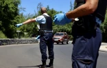 Contrôles routiers de la gendarmerie pendant le confinement le 19 mars 2020