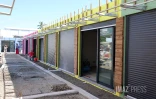travaux du marché artisanal provisoire 
