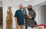 Saint-Denis : des artistes investissent un immeuble de la cité Camélias