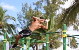 compétition de Street Workout Réunion Cup au Port 