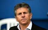 L'entraîneur de Nice Claude Puel lors du match contre le PSG, le 2 avril 2016 au Parc des Princes