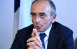 Le candidat d'extrême droite à la présidentielle Eric Zemmour, le 14 janvier 2022 à Honnecourt-sur-Escaut