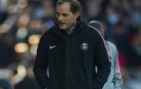 L'entraîneur du PSG Thomas Tuchel lors de la victoire à Angers 2-1 en 36e journée de L1 le 11 mai 2019