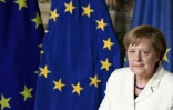 La chancelière allemande Angela Merkel, le 25 mars 2017 à Rome 