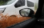 fortes pluies dans l'est