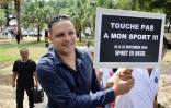 manifestation pour la journée No Sport devant la Préfecture