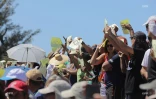 Manifestation contre la crrière de Bois Blanc - Touch Pa Nout Roche