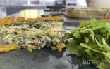 Lo gou mon péi: tarte curcuma et brèdes cresson