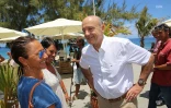 Alain Juppé en viste à La Réunion