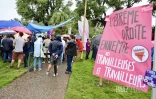Face à l'extrême droite, faible mobilisation à Saint-Denis et surtout beaucoup de pluie [?]