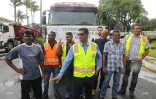 Manifestation transporteurs lundi 13 mars 2017 