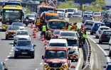 Embouteillages sur la NRL 