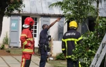 Saint-Denis : une moto prend feu dans la rue de Paris [?]