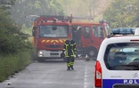 Feu dans un entrepôt au Port 