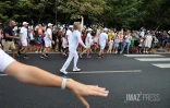 La flamme olympique Réunion
