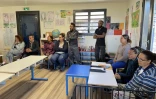 Saint-Paul : le Directeur académique adjoint et les élus en visite à l'école de Roche Plate
